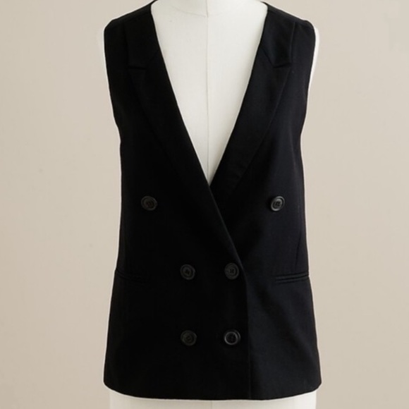 J. Crew Sleeveless Blazer - Picture 9 of 10